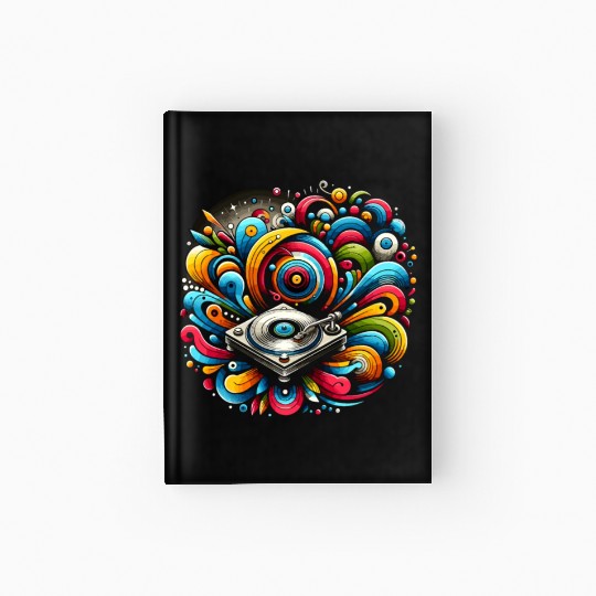 Vinyl Records LP Collector Record Lover Audiophile Hardcover Journal