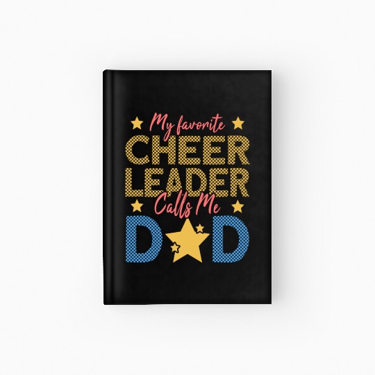Cheerleader Dad Hardcover Journal