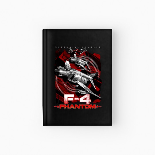 F-4 Phantom Us Air Force Fighter jet Hardcover Journal