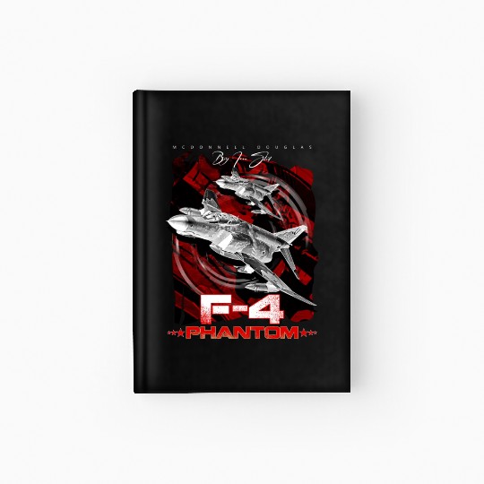 F-4 Phantom Us Air Force Fighter jet Hardcover Journal