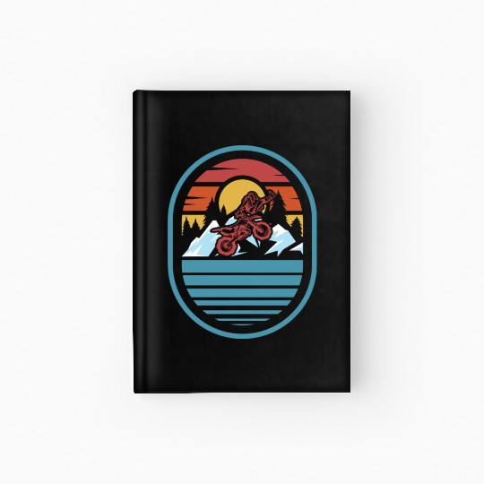 Dirt Bike Mx Motocross Supermoto Hardcover Journal