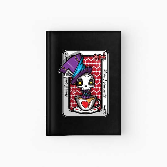 Mad Hatter Hardcover Journal