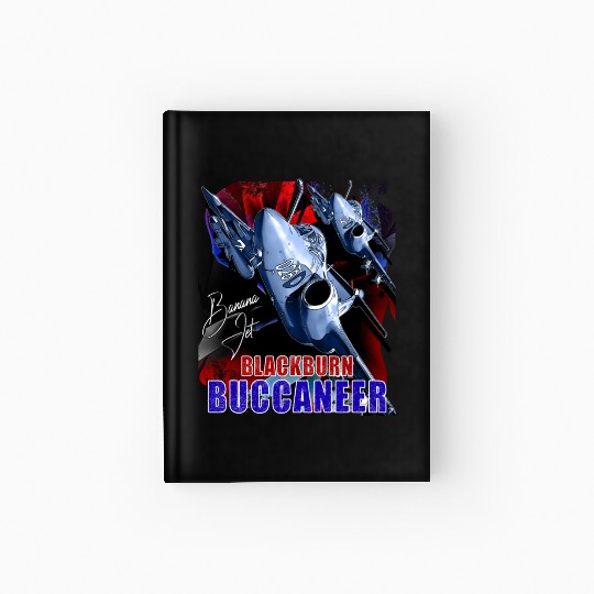 Blackburn Buccaneer Fighter Jet Hardcover Journal