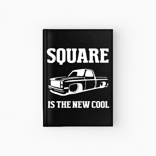 Square is The New Cool Square Body Hardcover Journal