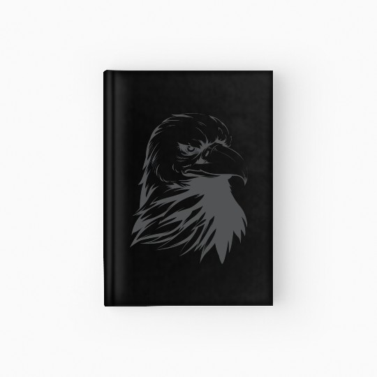 Bald Eagle Silhouette Hardcover Journal