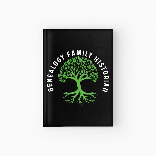 Genealogy Family Historian Archaeologist Gift Hardcover Journal