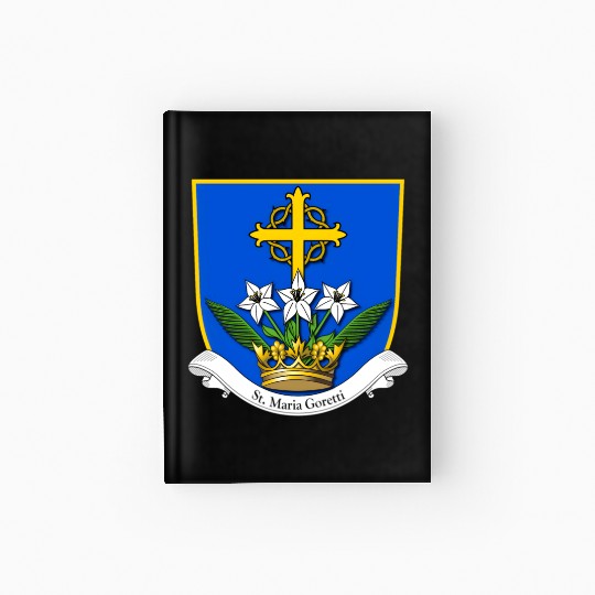 St Maria Goretti Lily Saints Catholic Purity Hardcover Journal