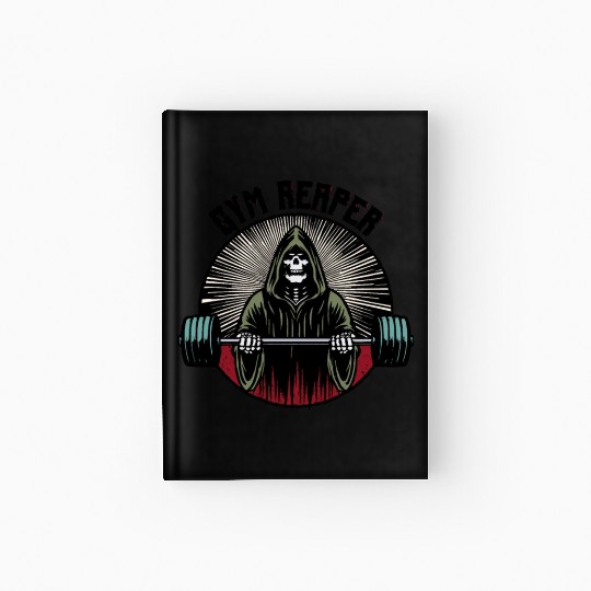 Gym Reaper Workout Hardcover Journal