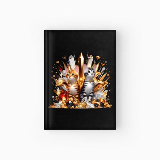 Bengal Kittens Beautiful Asian Cat Hardcover Journal
