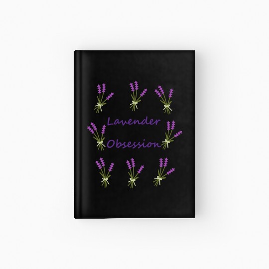 Aromatherapy Lavender Obsession Hardcover Journal