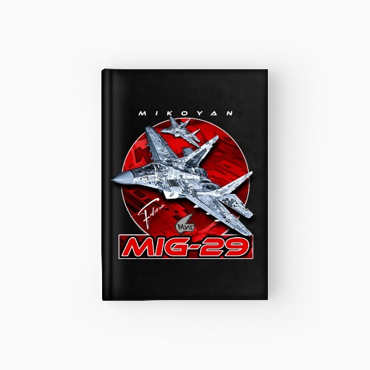 MIG-29 Soviet Union Air Superiority Jet Fighter Hardcover Journal