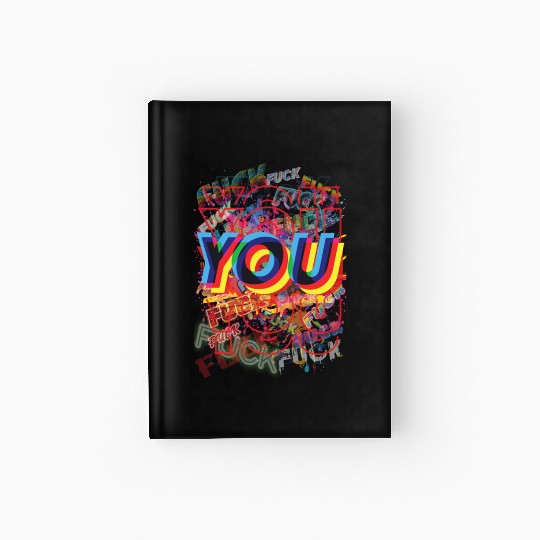 Happy Pop Art Lily Allen Fuck You Very, Very Much Hardcover Journal