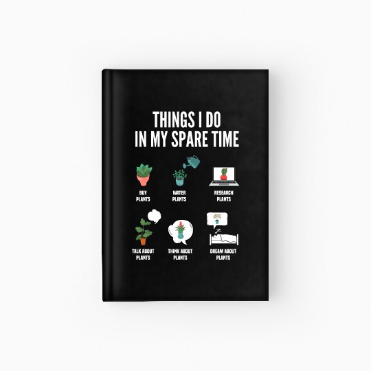 Garden Leisure Hobby Plants Hardcover Journal