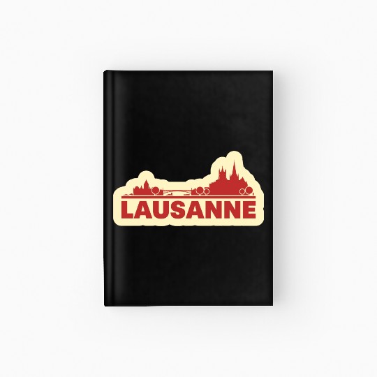 Lausanne Switzerland Hardcover Journal