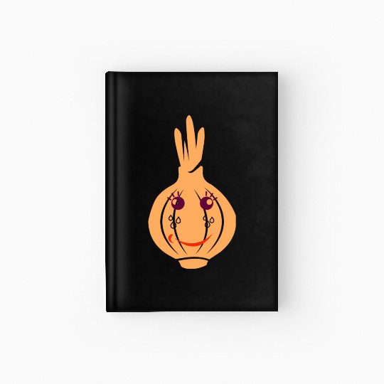 Onion Face Hardcover Journal