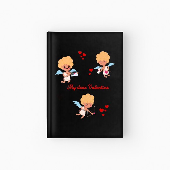 Spread love and Embrace cupid's charm! Hardcover Journal