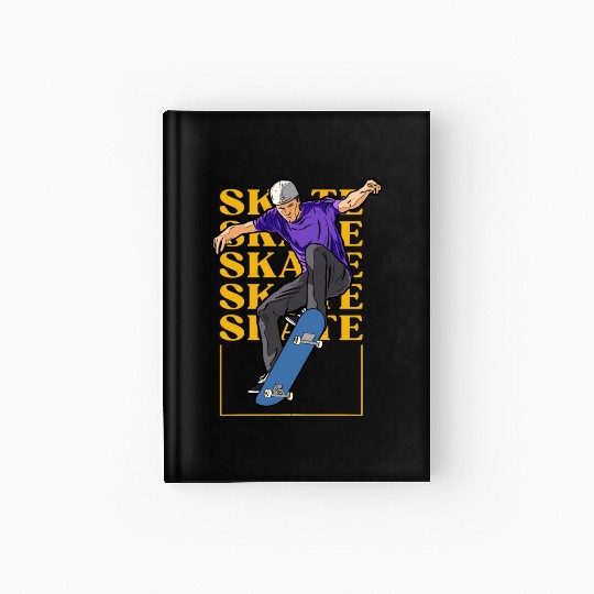 Skateboard 5 Hardcover Journal