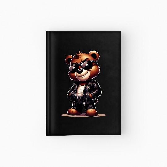 Bad Teddy Bear Hardcover Journal