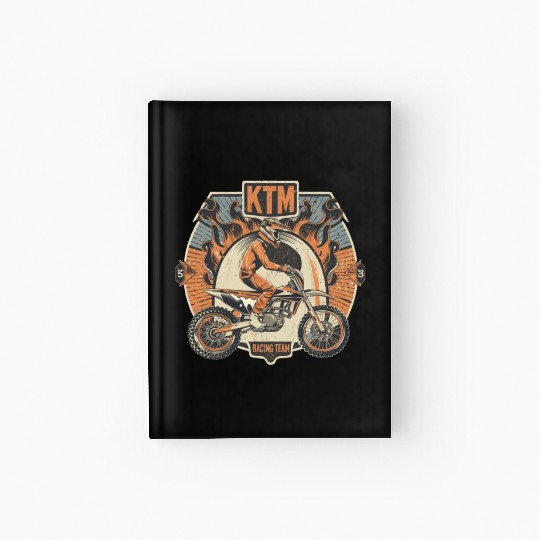 ktm racing team Hardcover Journal