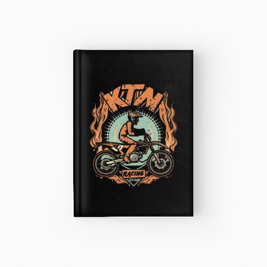ktm racing design Hardcover Journal