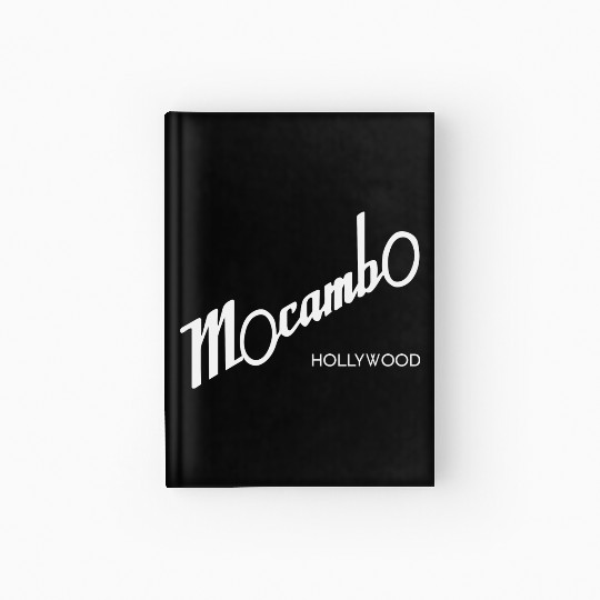Mocambo Vintage Hollywood Design Retro Sunset Blvd Hardcover Journal