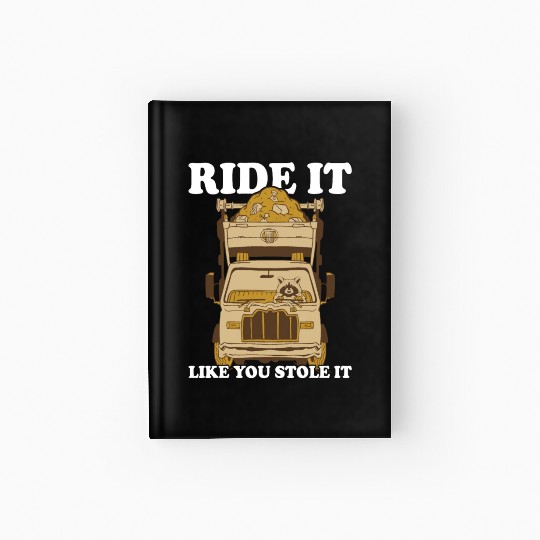 Funny Raccoons Trash Panda Racoon Lovers Hardcover Journal