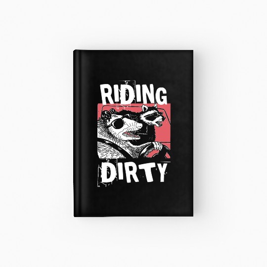 Funny Raccoons Trash Panda Racoon Lovers Hardcover Journal