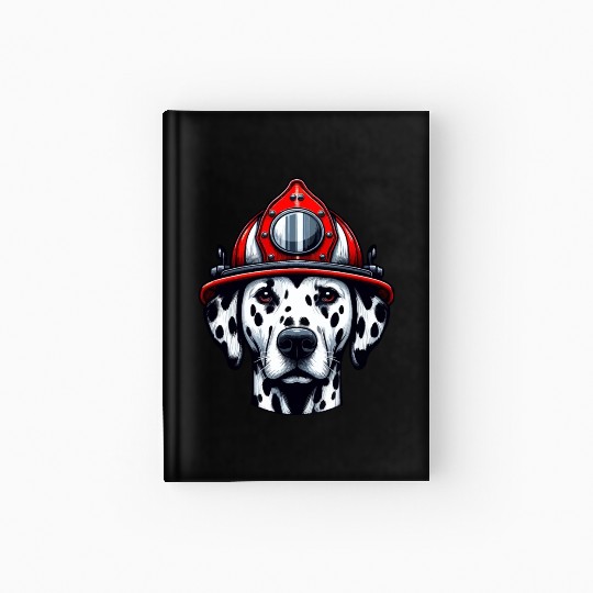 Braveheart Dalmatian: Firefighter's Companion Hardcover Journal