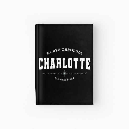 Charlotte (NC) USA Hardcover Journal
