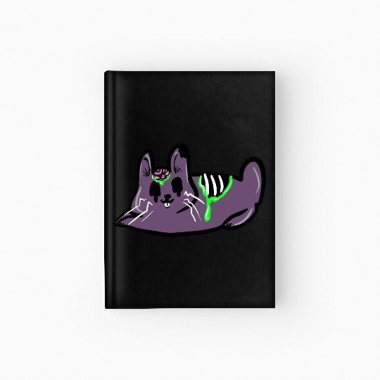 zombie bunny Hardcover Journal