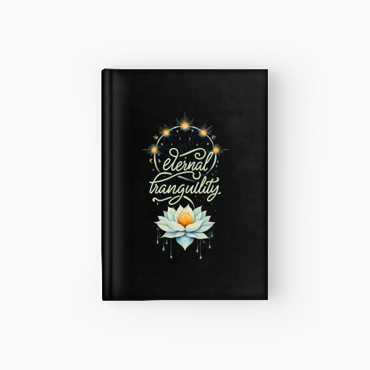 Luminous Lotus Serenity Hardcover Journal