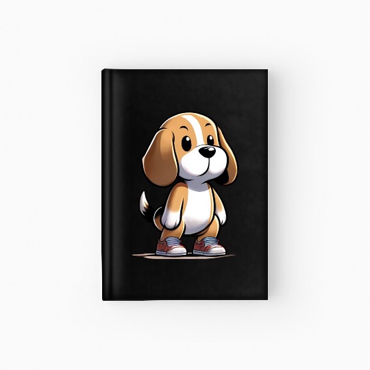 Squat Squad: Beagle's Fitness Journey Hardcover Journal