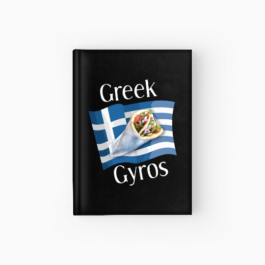 Greek Gyros Hardcover Journal