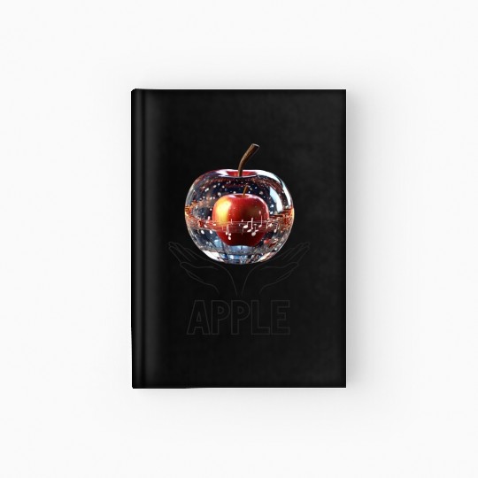 Crystal Apple Hardcover Journal