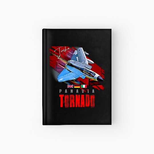 Panavia Tornado European Fighterjet Military Aircr Hardcover Journal