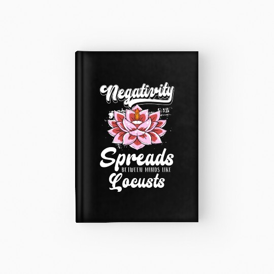 Meditation Buddhism Buddha Enlightenment Hardcover Journal