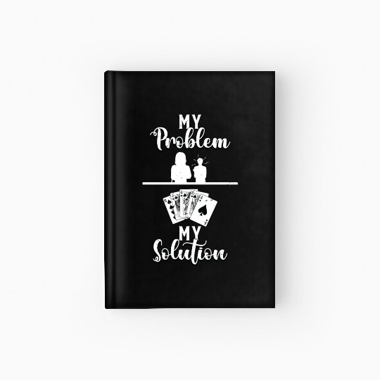 Classic Blackjack My Problem My Pictogram Mom Dad Hardcover Journal