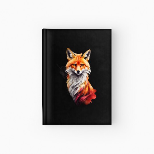 high quality logo style Watercolor powerful Hardcover Journal