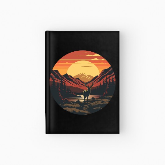 Sunset Wilderness Hardcover Journal