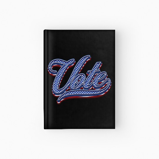 Vote Usa - 2024 Election Hardcover Journal