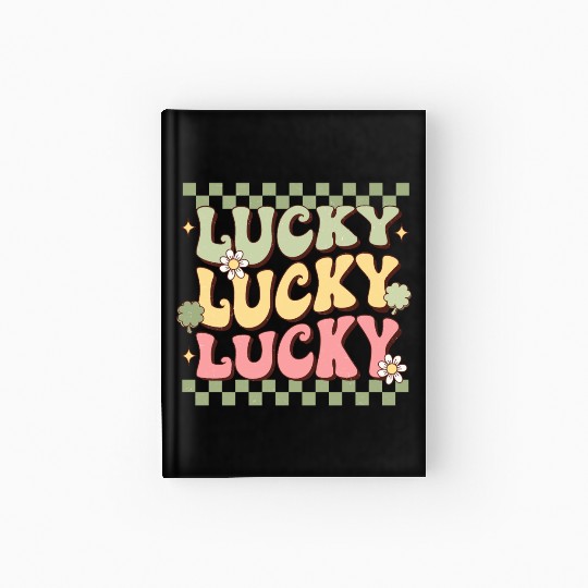 St Patrick's Day Lucky Hardcover Journal