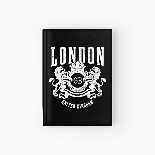 London England UK Souvenir Gift Hardcover Journal