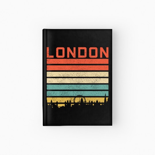 London England UK Souvenir Gift Hardcover Journal
