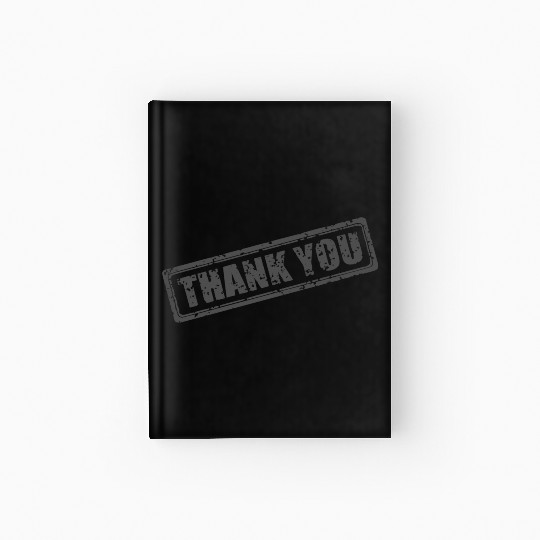 thank you Hardcover Journal