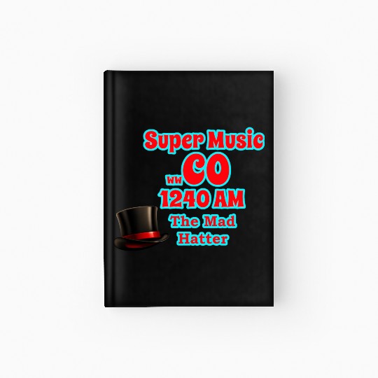 WWCO The Mad Hatter Hardcover Journal