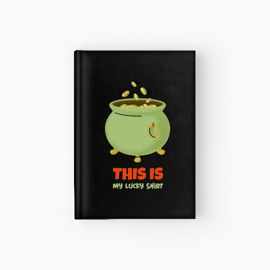 St. Patrick's Day - Pot of Gold Hardcover Journal