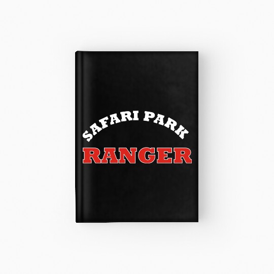 Safari Park Ranger Africa Wilderness Uniform Gift Hardcover Journal