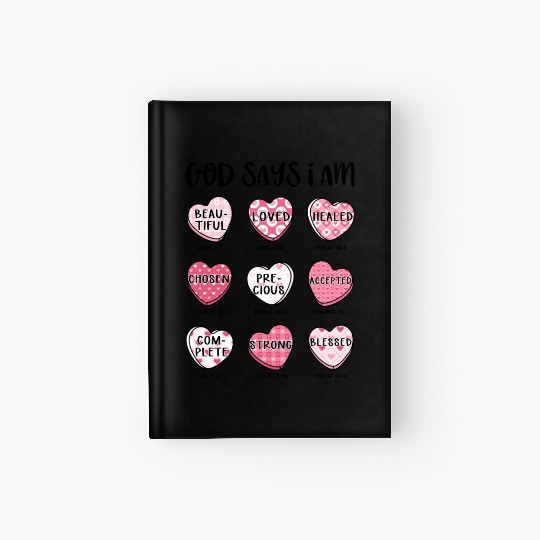 God says I am Precious Hardcover Journal