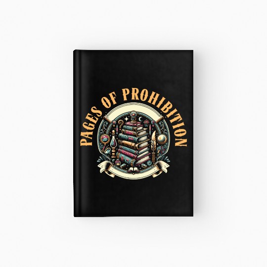 Read Banned Books Bookworm Book Lover Literature Hardcover Journal