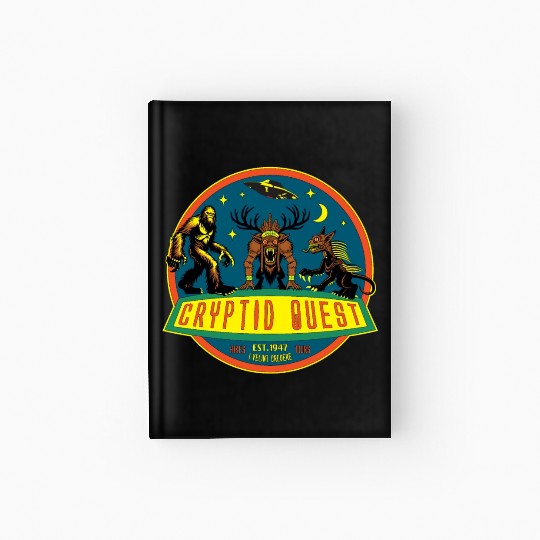 Cryptid Quest Hardcover Journal